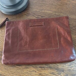 Frye Zip Clutch